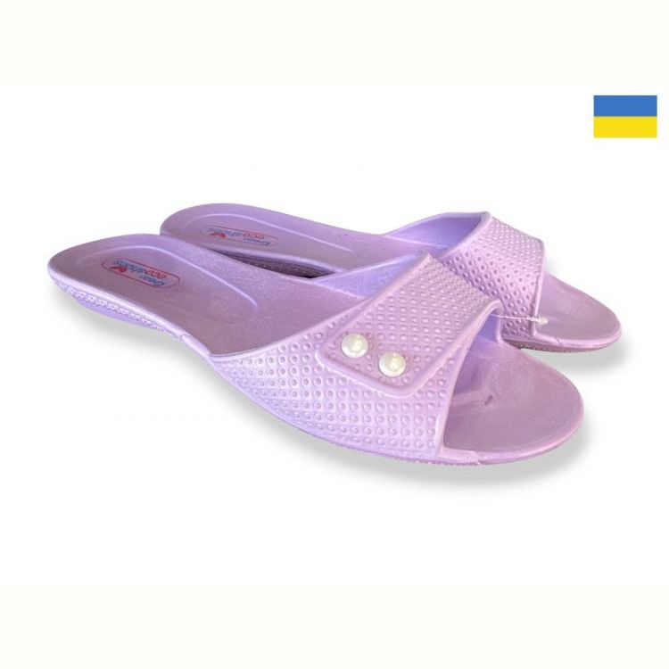 Купить Шлепанцы Kredo 14-107 лаванда на obuv-plus.com.ua