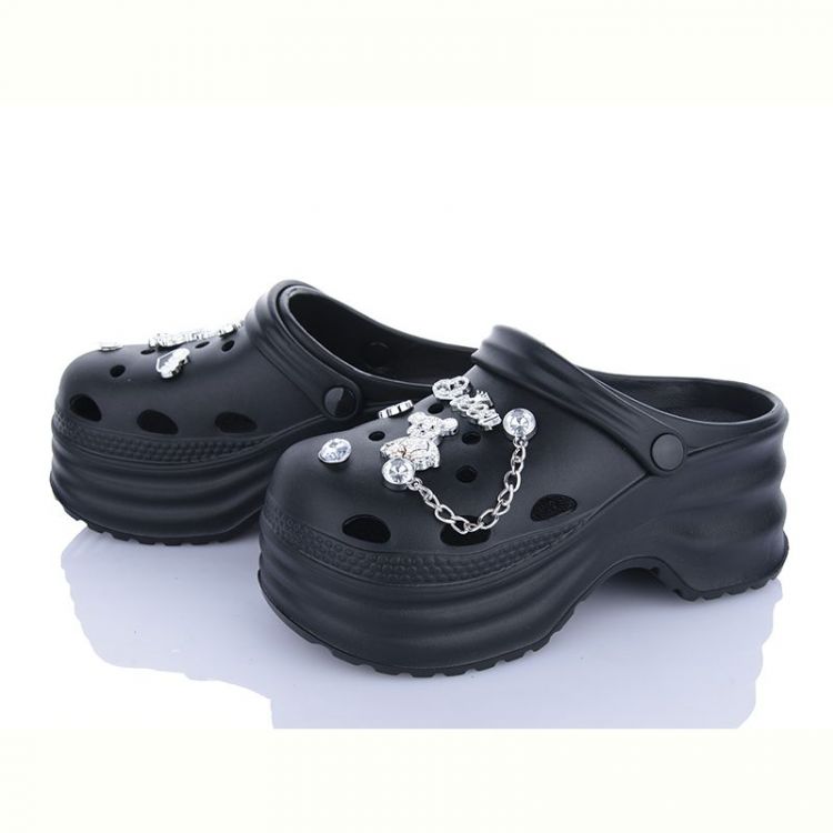 Купить Кроксы Lion-Lu 8897 black на obuv-plus.com.ua
