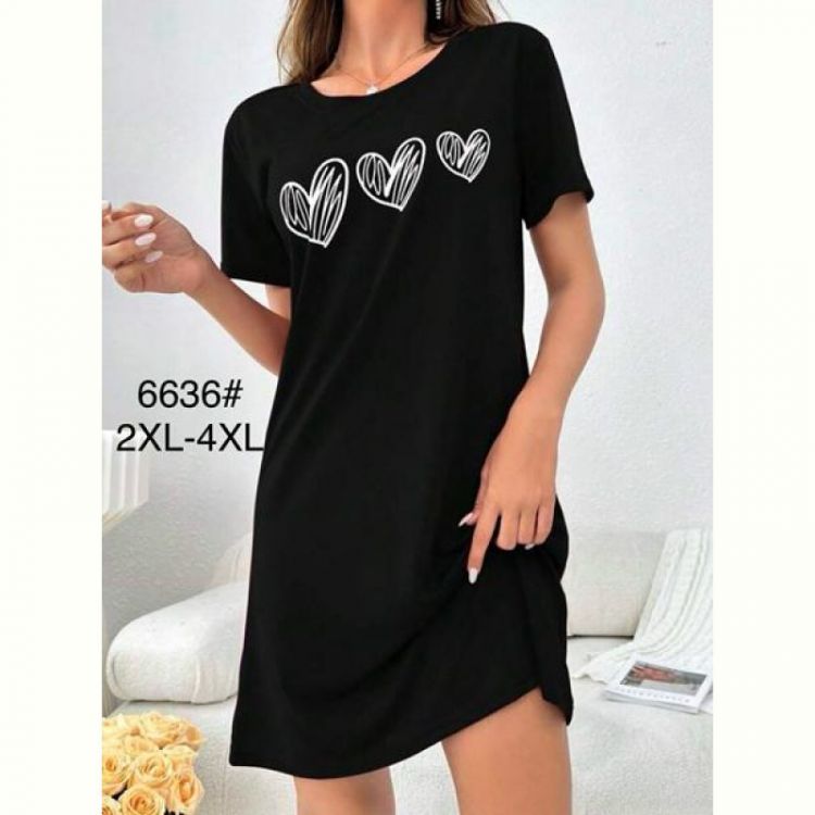 Купить Ночнушка Anion 6636 black на obuv-plus.com.ua
