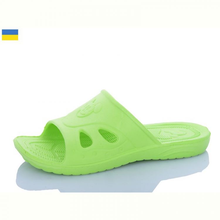 Купить Шлепанцы Payas Мікі Маус зелений на obuv-plus.com.ua