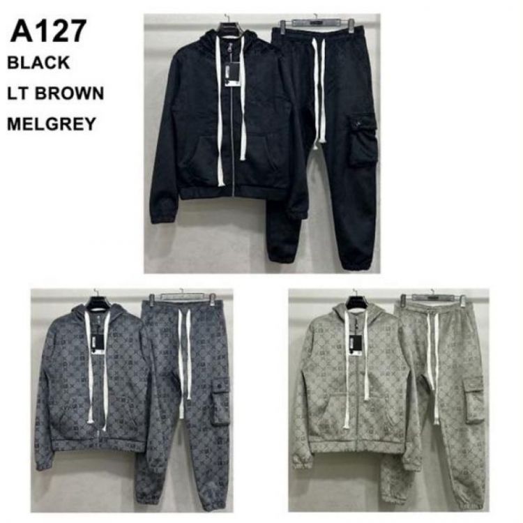 Купить Костюм спорт Ale-Ate A127 black на obuv-plus.com.ua