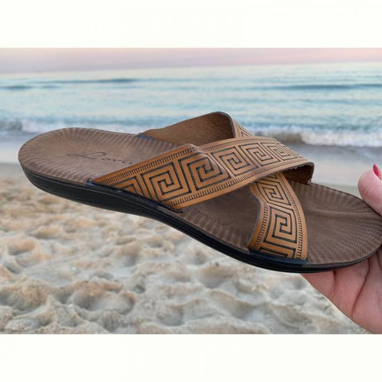 Купить Шлепанцы Demur MKD2380 camel на obuv-plus.com.ua