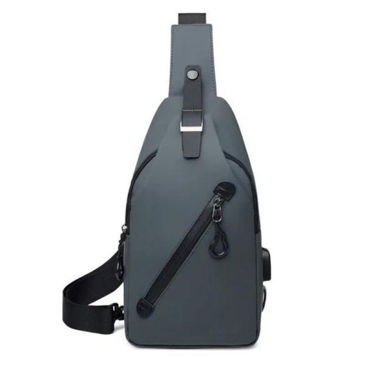 Купить Бананка Fashion Bag 1616-2 grey на obuv-plus.com.ua