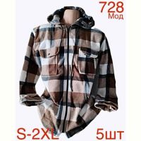 Купить Рубашка Надийка ND25-728 brown на obuv-plus.com.ua