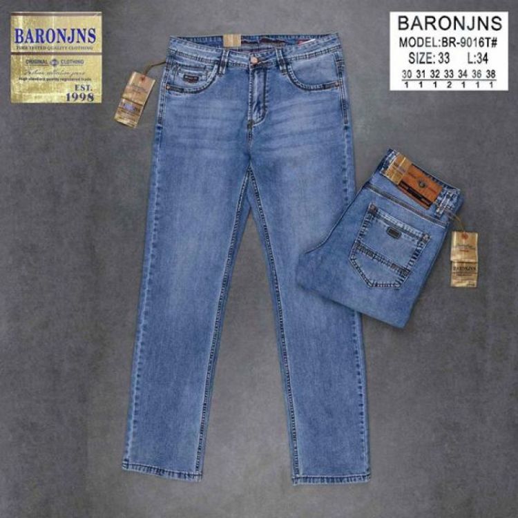 Купить Джинсы Baron Jeans BR9016 l.blue на obuv-plus.com.ua