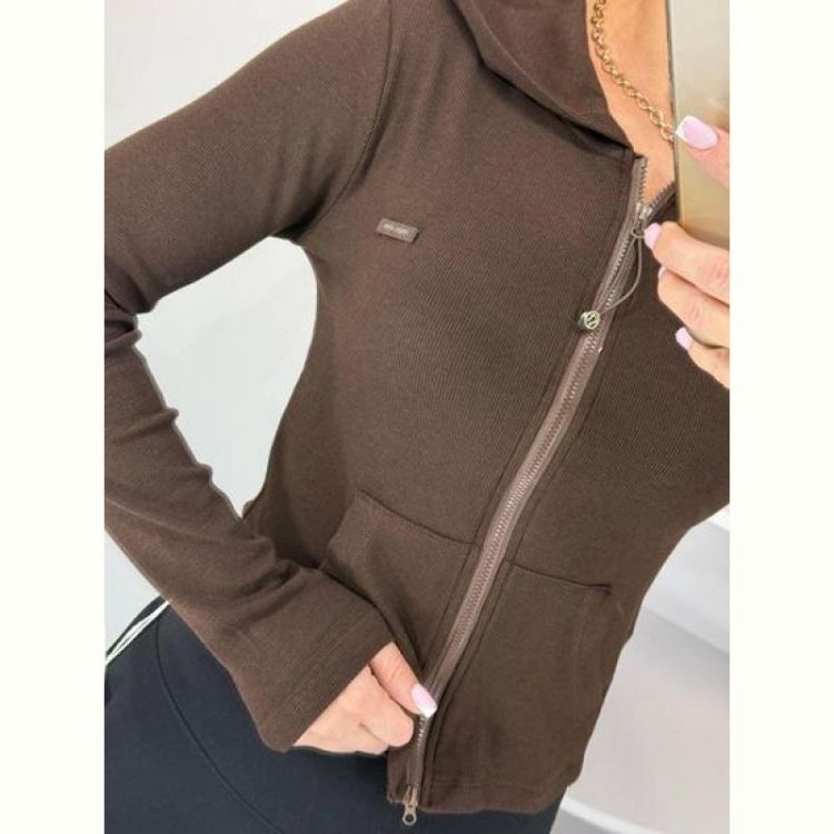 Купить Кофта Lora LR1053 brown на obuv-plus.com.ua