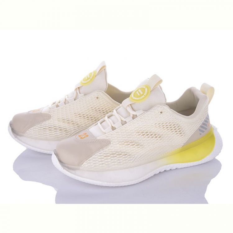 Купить Кроссовки Wonex Y170-T200 beige-yellow на obuv-plus.com.ua