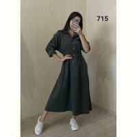Купить Платье FSN 715-1 khaki на obuv-plus.com.ua