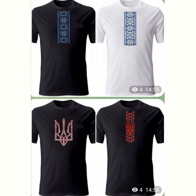 Купить Футболка Mary Brand 165 black-blue на obuv-plus.com.ua