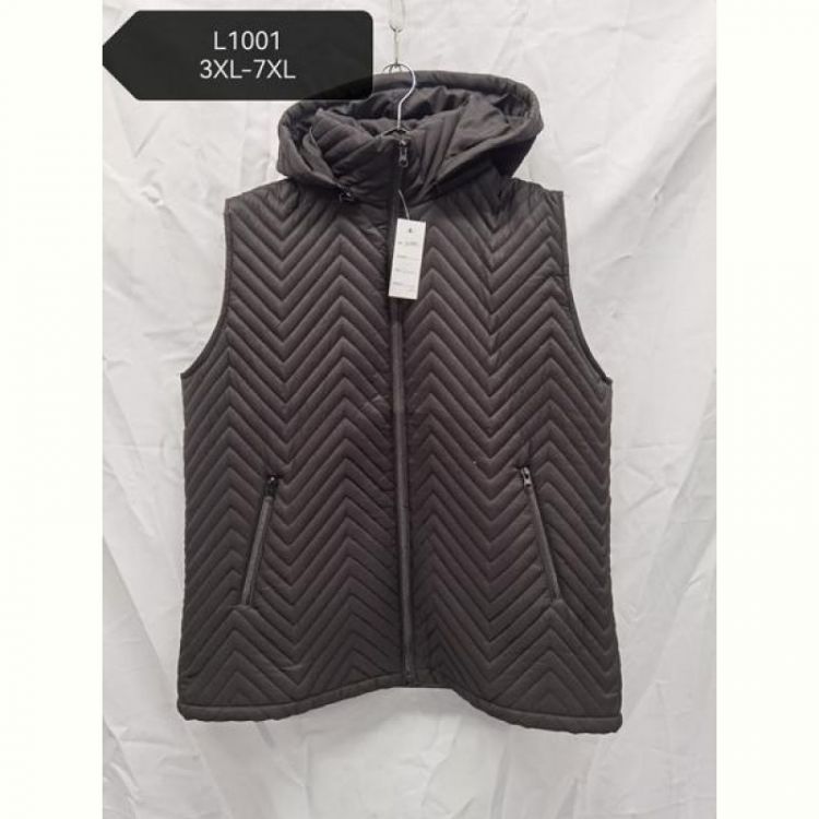 Купить Жилетка TRAN L1001 black на obuv-plus.com.ua