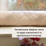 Купить Подушка валик 15х90 см декоративная IDEIA утеплитель для окон и дверей антиалергенная беж на obuv-plus.com.ua