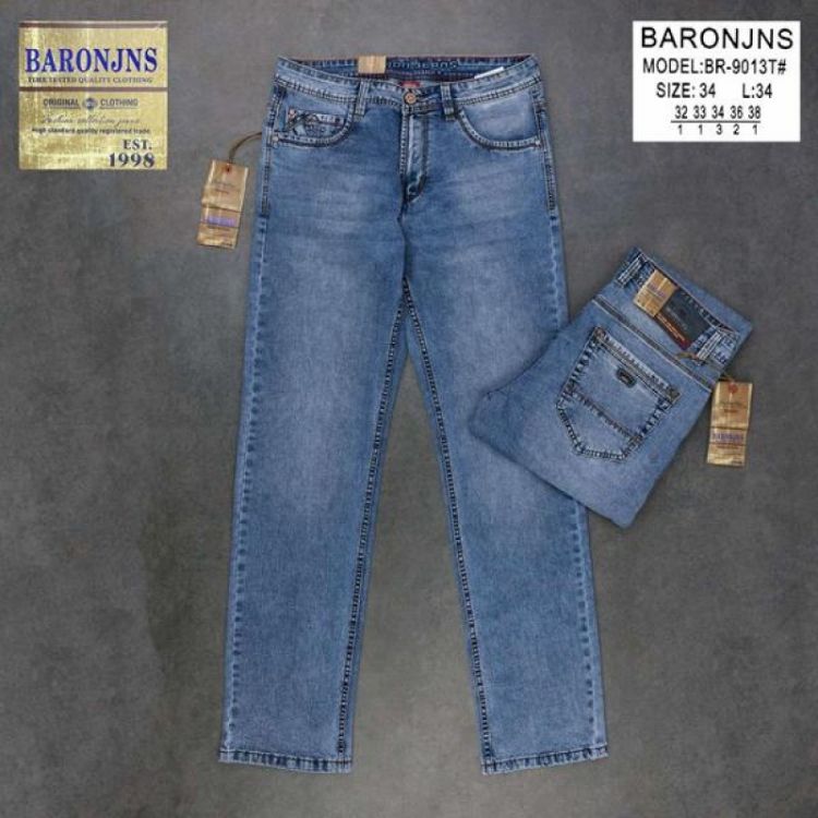 Купить Джинсы God Baron BR9013 blue на obuv-plus.com.ua