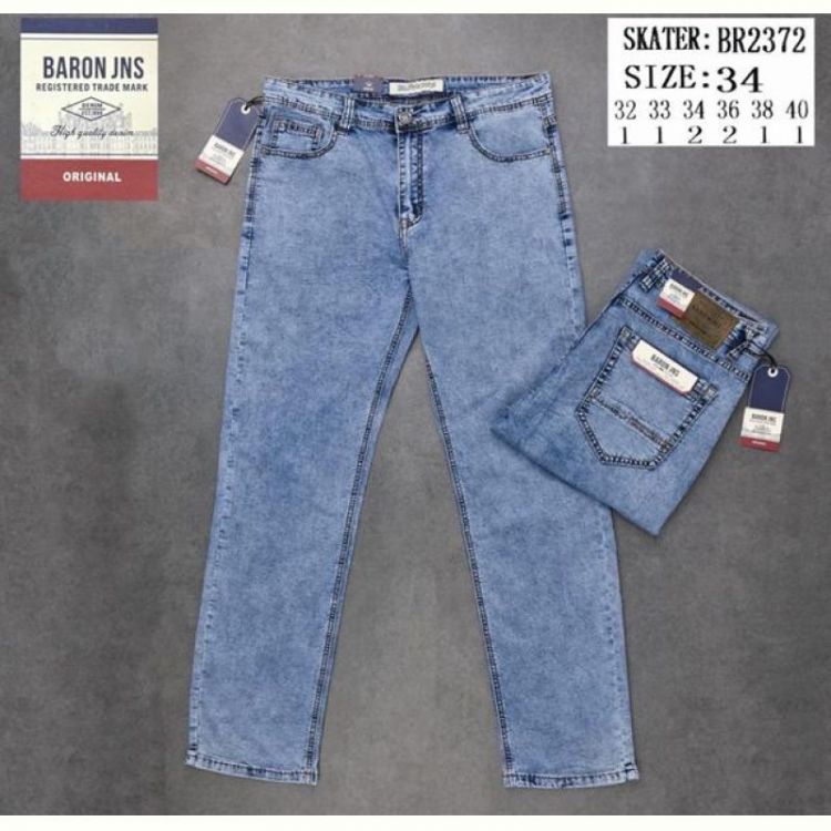 Купить Джинсы God Baron 2372 blue на obuv-plus.com.ua