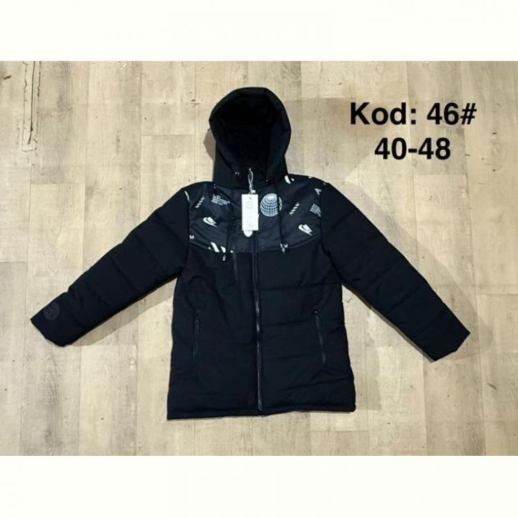 Купить Куртка Ayden 46-1 black на obuv-plus.com.ua