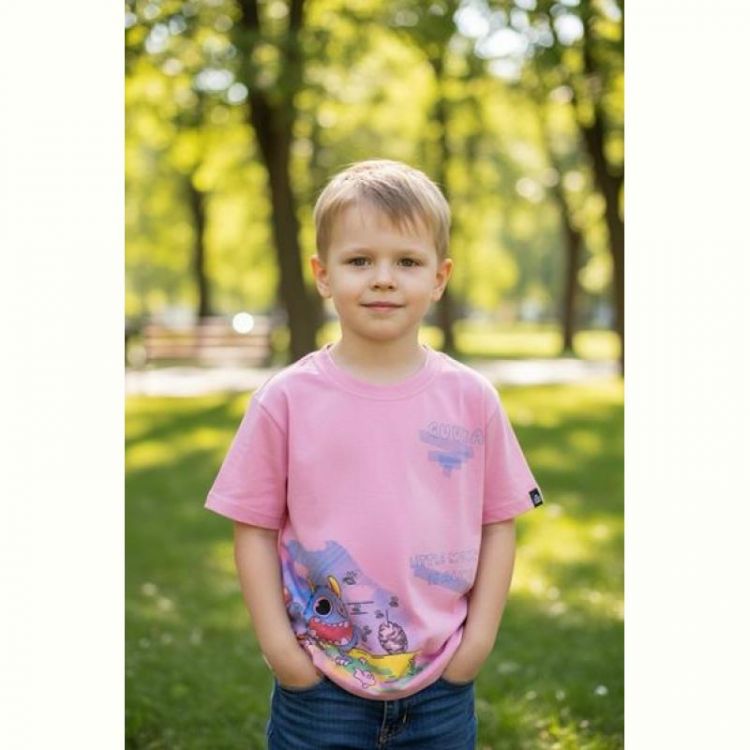 Купить Футболка Delfinka 6036 pink на obuv-plus.com.ua