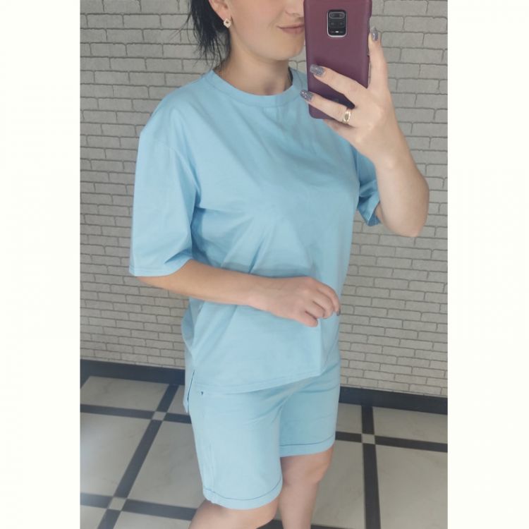 Купить Костюм Valentina 044-3 l.blue (48-52 52-56) на obuv-plus.com.ua