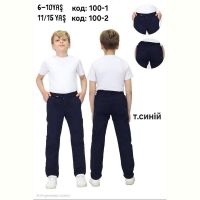 Купить Штаны MMZ 100-1 navy на obuv-plus.com.ua