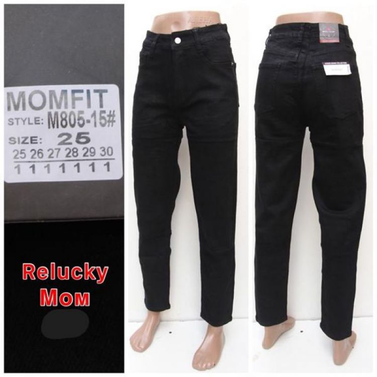 Купить Джинсы Relucky M805-15 black на obuv-plus.com.ua
