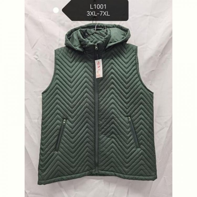 Купить Жилетка TRAN L1001 green на obuv-plus.com.ua