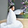 Купить Одеяло бамбуковое летнее IDEIA Bamboo 155х210 см, искусственный пух, ткань с бамбуком, антиаллергенное, гипоаллергенное на obuv-plus.com.ua