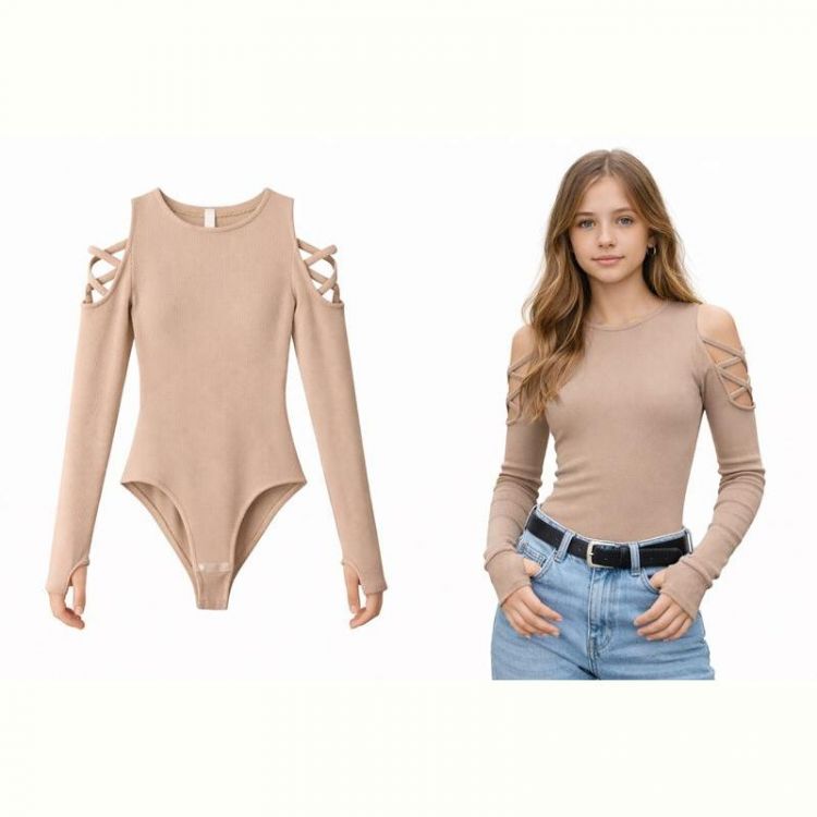 Купить Боди Karolina KR613 beige на obuv-plus.com.ua
