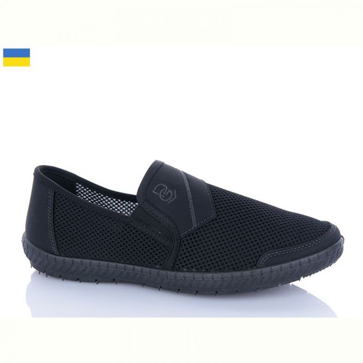 Купить Слипоны Dago Dago 81 чорний на obuv-plus.com.ua