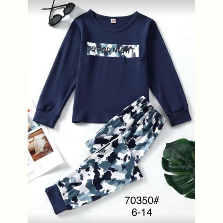 Купить Пижама Brilliant B70350 navy на obuv-plus.com.ua