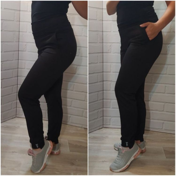 Купить Штаны спорт Sport style 80030 black-old-1 на obuv-plus.com.ua