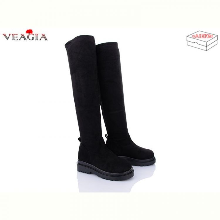 Купить Ботфорты Veagia M27-2 єврохутро на obuv-plus.com.ua