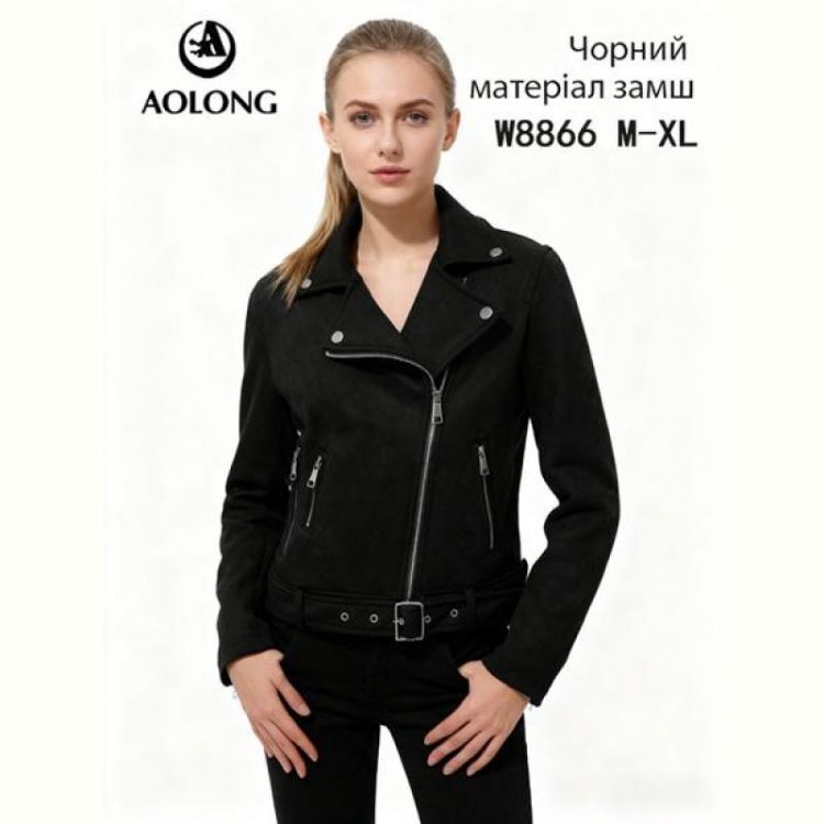 Купить Куртка Immei W8866 black на obuv-plus.com.ua