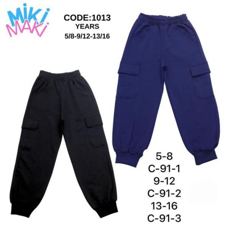 Купить Штаны спорт Miki Maki C91-3 black на obuv-plus.com.ua