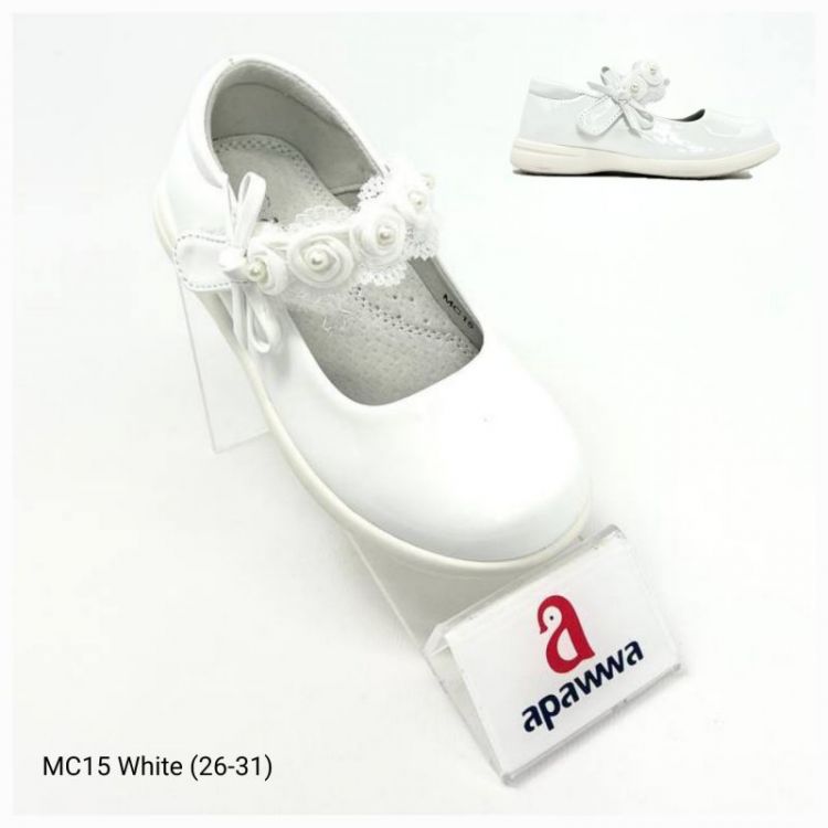 Купить Туфли Apawwa Apa-MC15 white на obuv-plus.com.ua