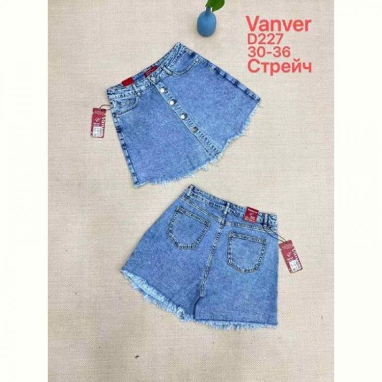 Купить Юбка-шорты Vanver D227 l.blue на obuv-plus.com.ua