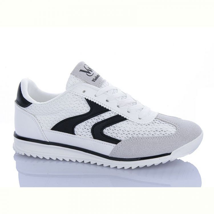 Купить Кроссовки Violeta 2028-1 white-black на obuv-plus.com.ua