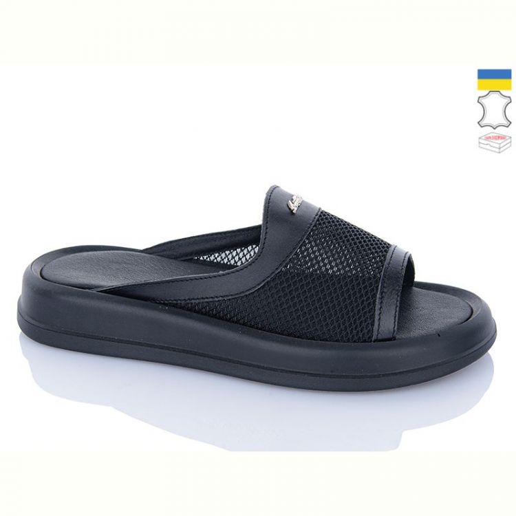 Купить Шлепанцы Sali 2290 чорний к чор-п. на obuv-plus.com.ua