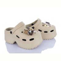 Купить Кроксы Lion-Lu 8895 beige на obuv-plus.com.ua