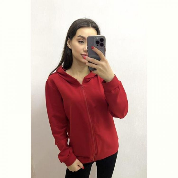 Купить Кофта спорт Valentina VL69 red на obuv-plus.com.ua