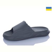 Купить Шлепанцы Ds П38 графіт на obuv-plus.com.ua