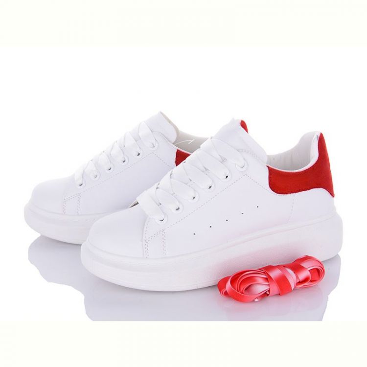 Купить Кроссовки Violeta 20-657 white-red на obuv-plus.com.ua