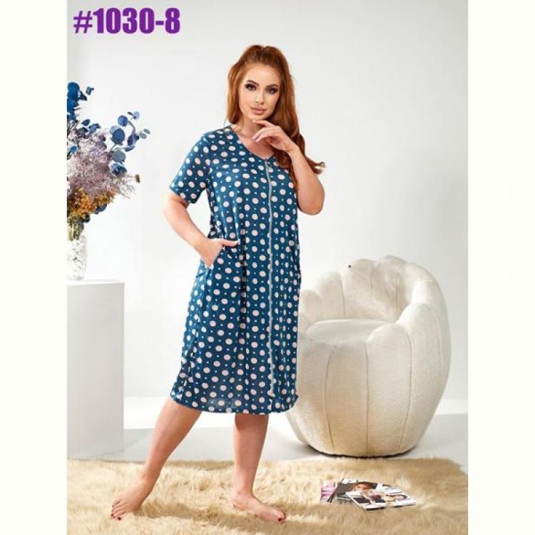 Купить Халат BAT 1030-8 blue на obuv-plus.com.ua