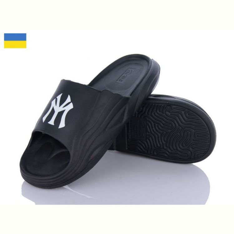 Купить Шлепанцы Ds П38NY чорний на obuv-plus.com.ua