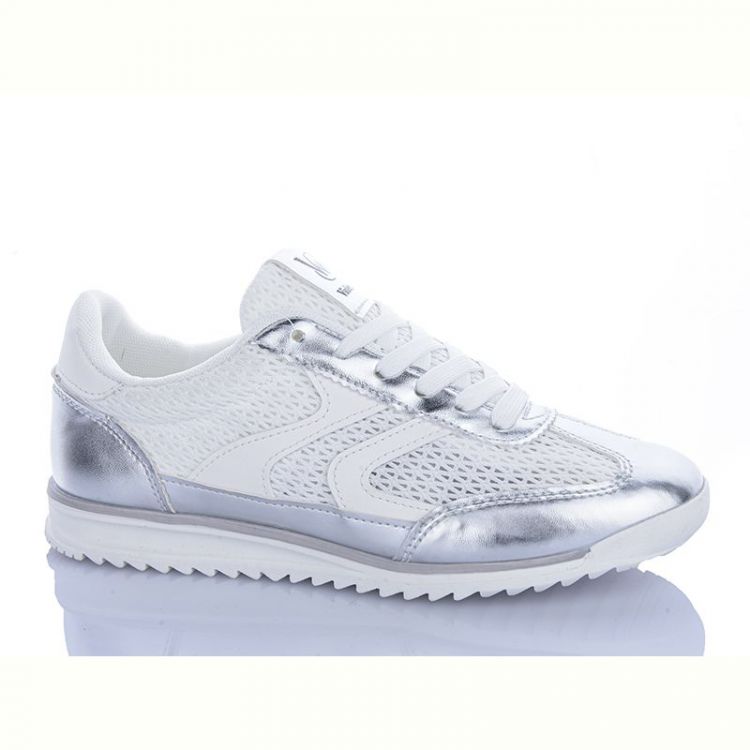 Купить Кроссовки Violeta 2028-1 white-silver на obuv-plus.com.ua