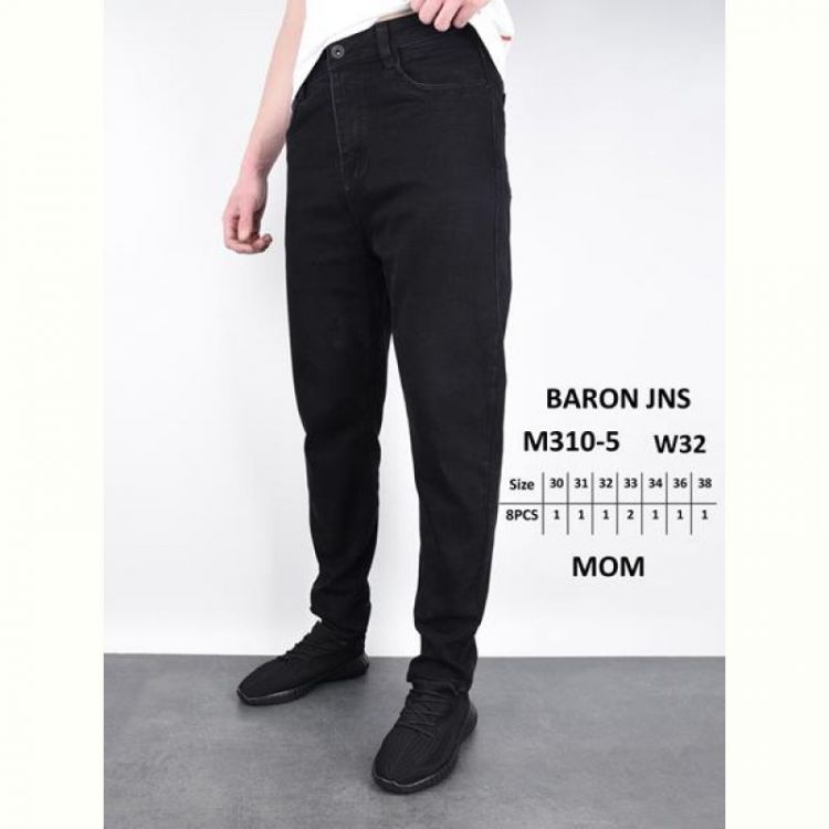 Купить Джинсы God Baron 310-5 black на obuv-plus.com.ua
