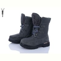 Купить Ботинки Apawwa YD99-2 grey-gold на obuv-plus.com.ua