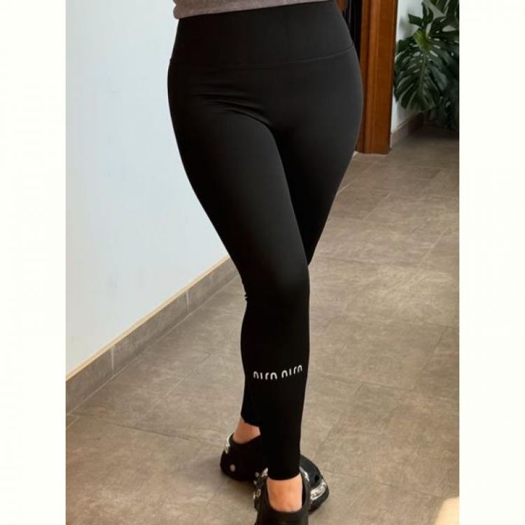 Купить Лосины Sport style MM700-1 black на obuv-plus.com.ua