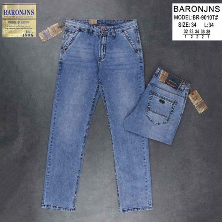 Купить Джинсы Baron Jeans BR9010 l.blue на obuv-plus.com.ua