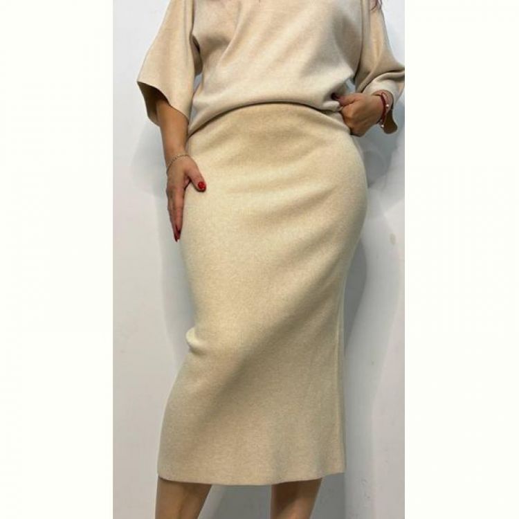 Купить Юбка Kosta 605 l.beige на obuv-plus.com.ua