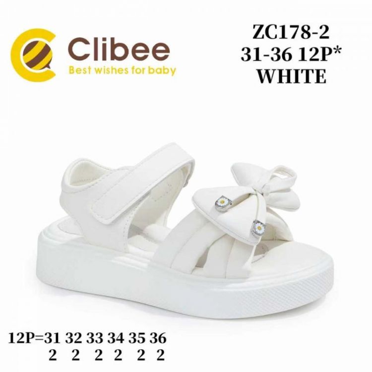 Купить Босоножки Clibee Ap-ZC178-2 White на obuv-plus.com.ua