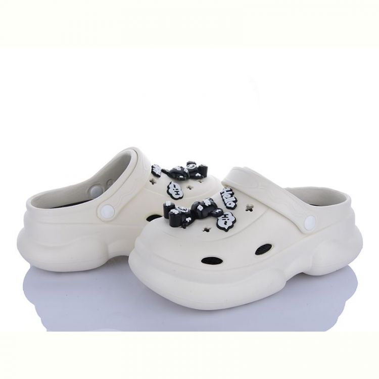 Купить Кроксы Lion-Lu 8893 white на obuv-plus.com.ua