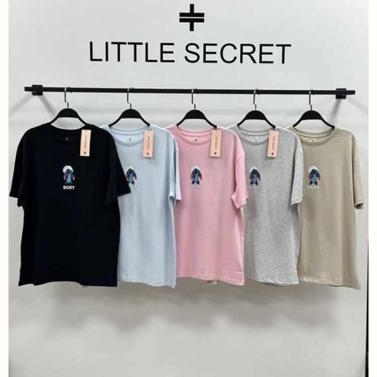 Купить Футболка Little Secret 500445 black на obuv-plus.com.ua